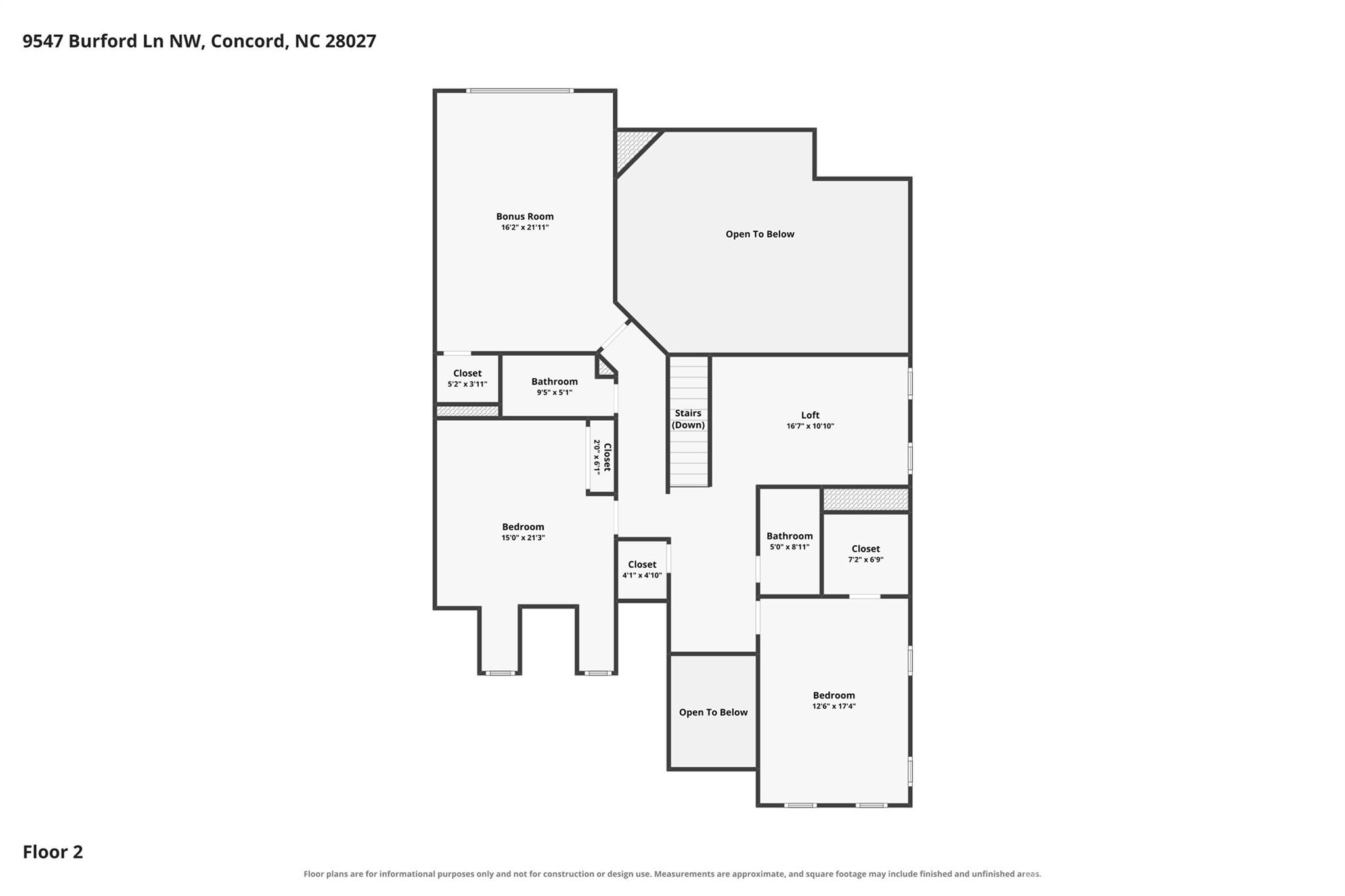 9547 Burford Lane NW — Concord