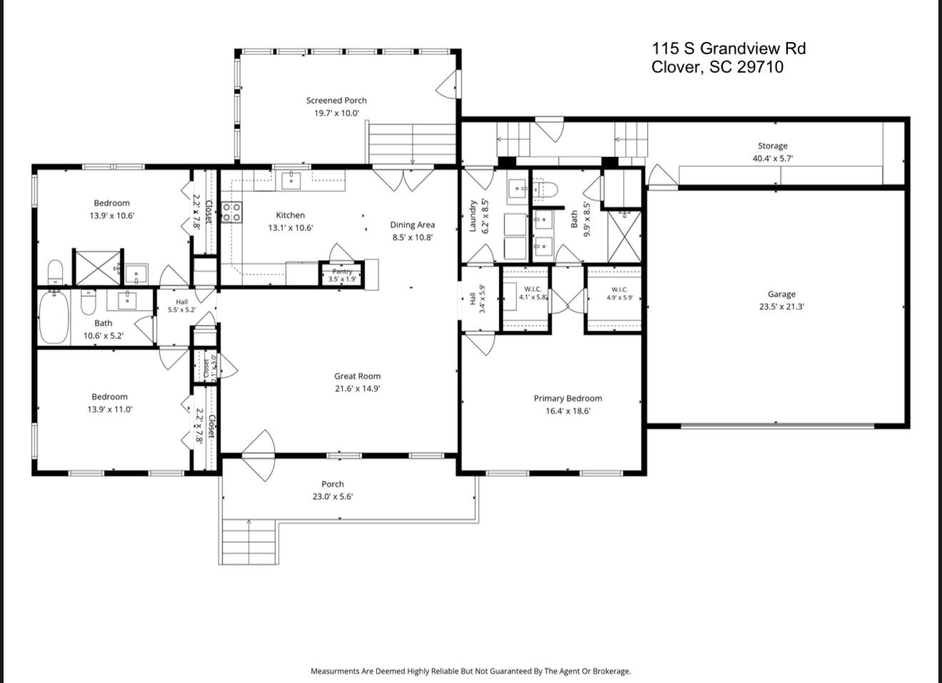 155 S Grandview Road — Clover