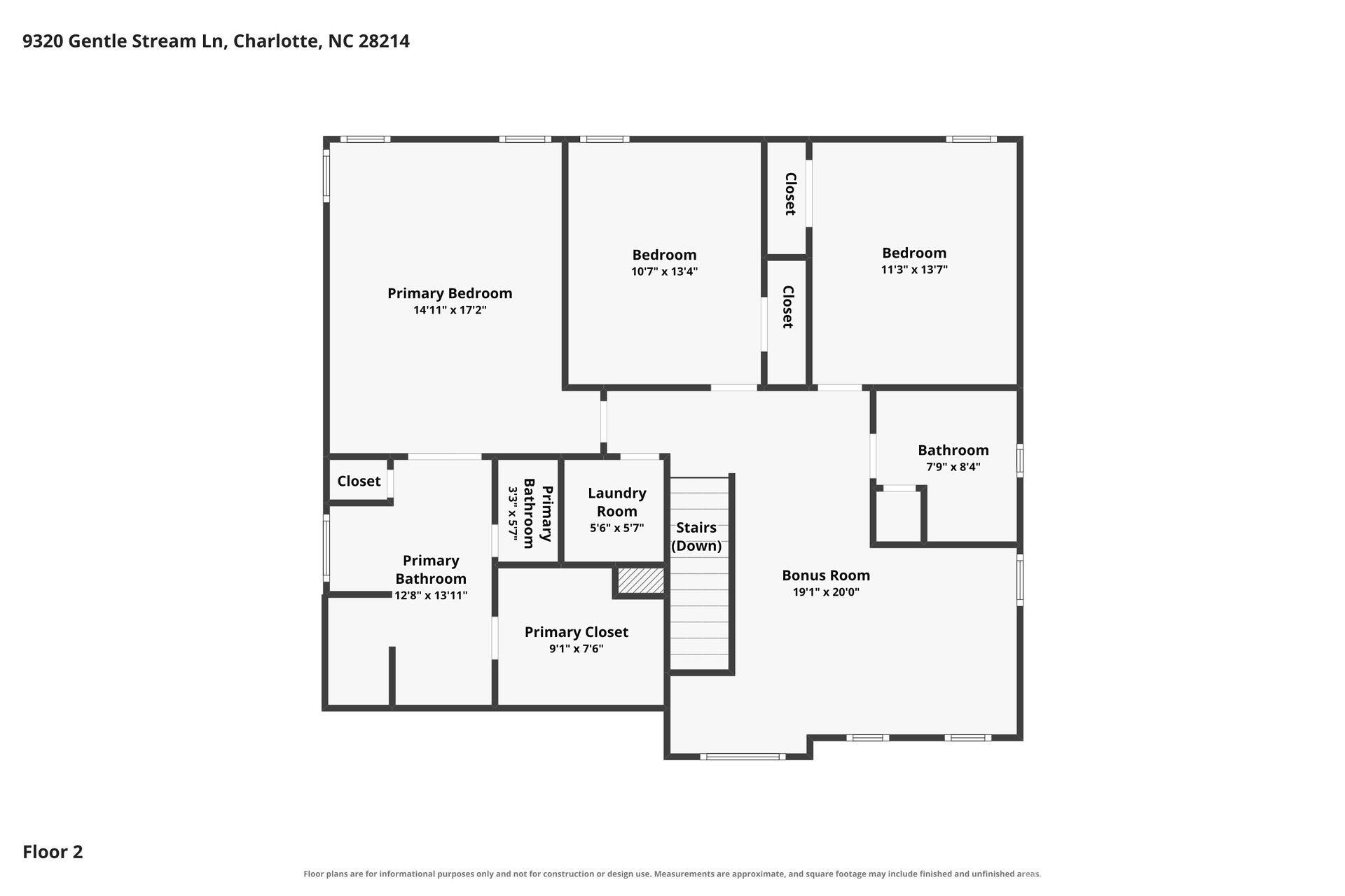 9320 Gentle Stream Lane — Charlotte