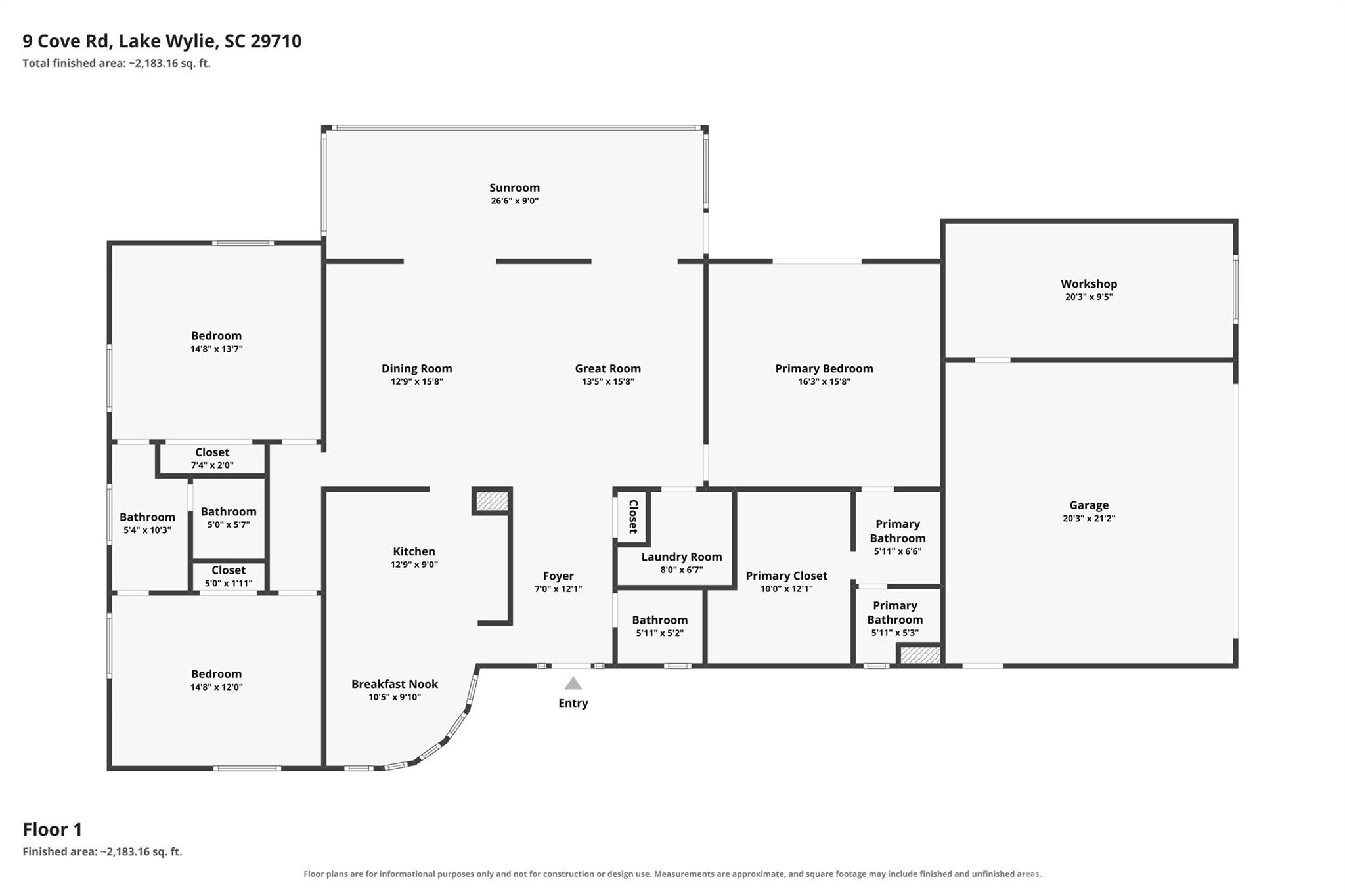 9 Cove Road — Lake Wylie