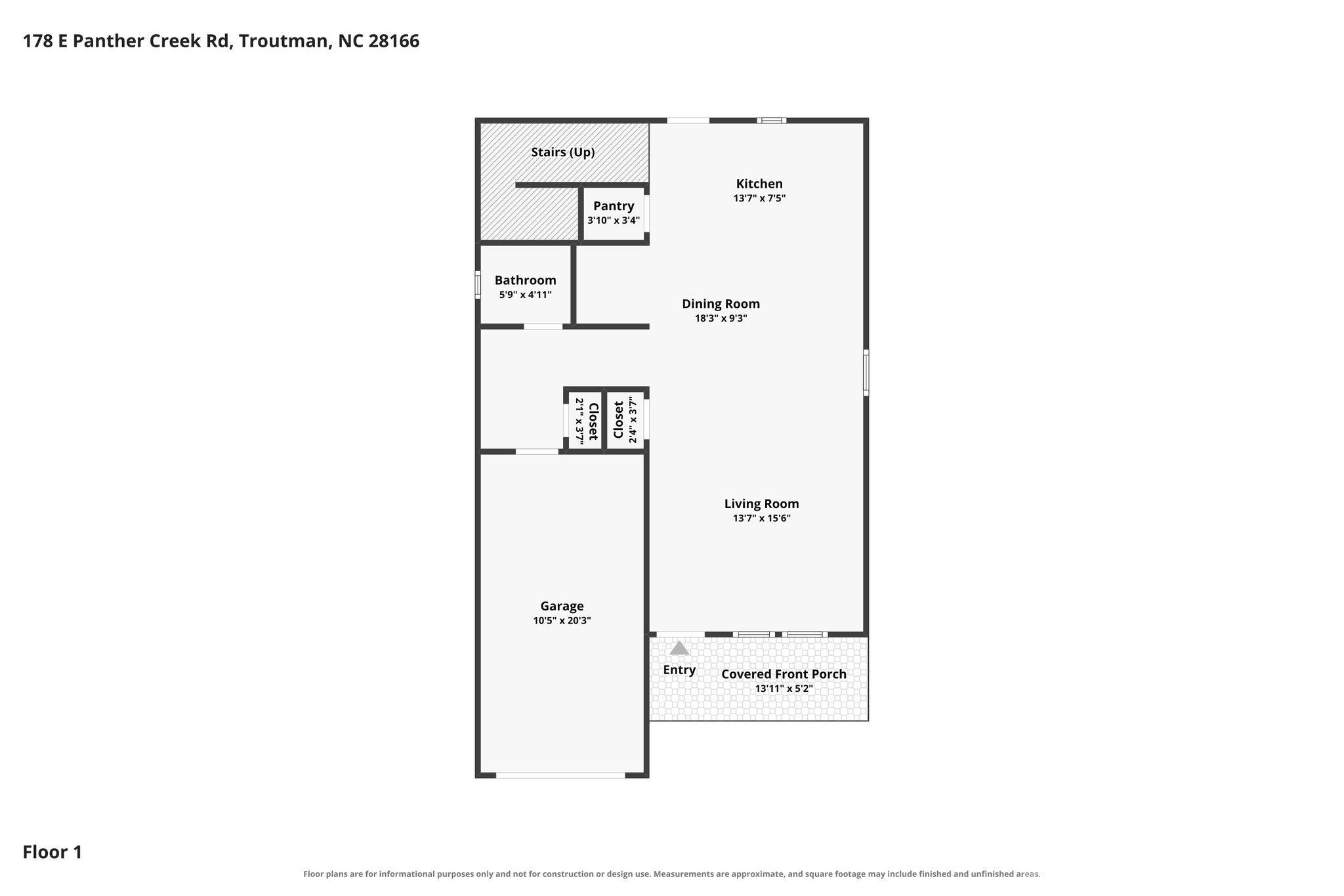 178 E Panther Creek Road — Troutman