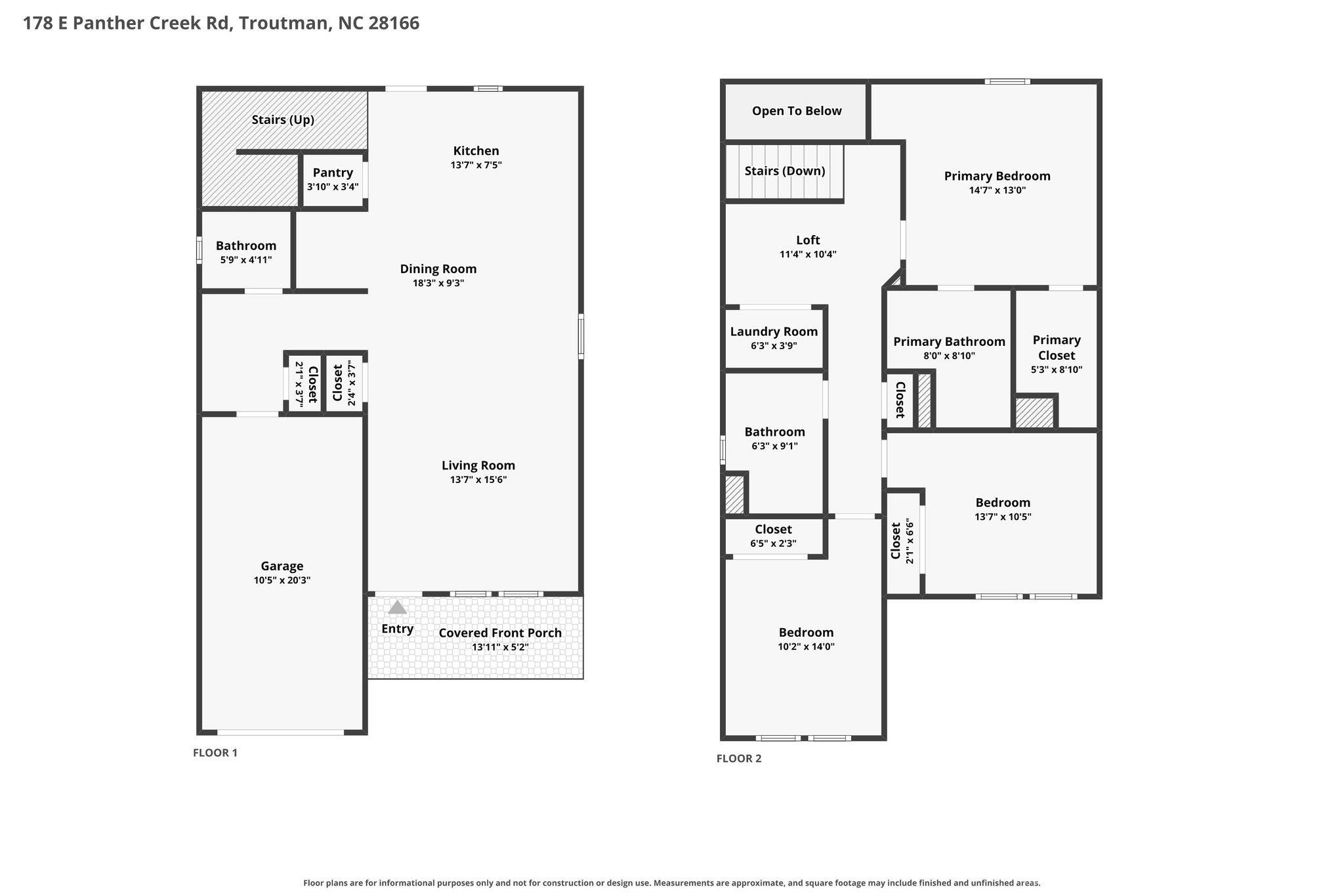 178 E Panther Creek Road — Troutman