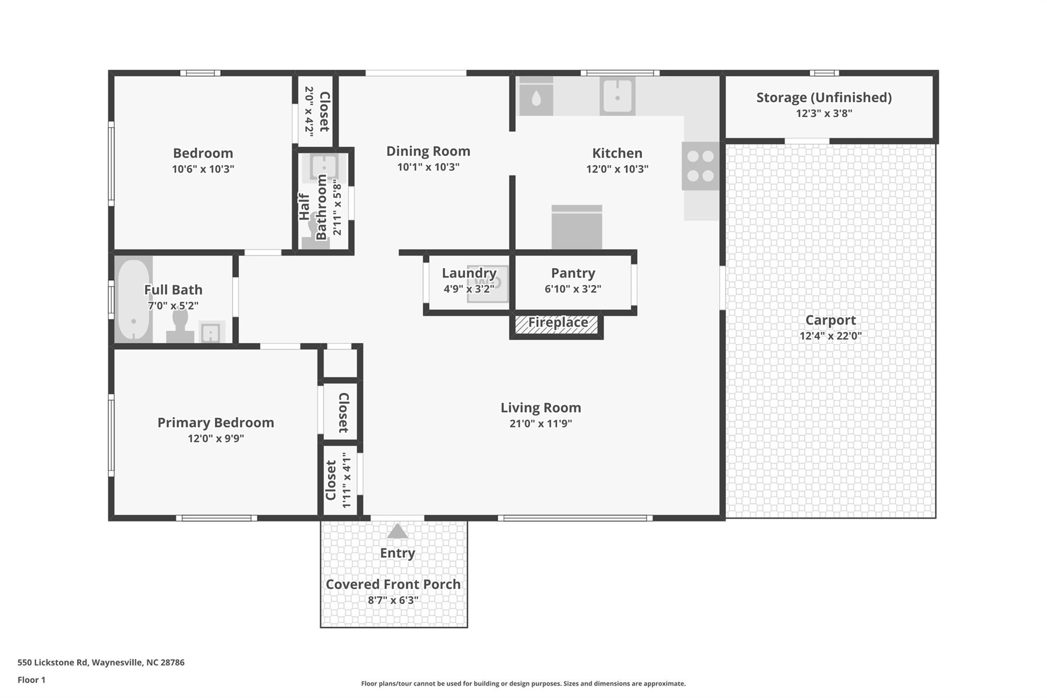 550 Lickstone Road — Waynesville