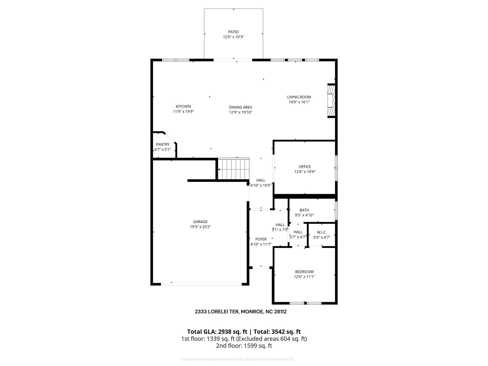 2333 Lorelei Terrace — Monroe