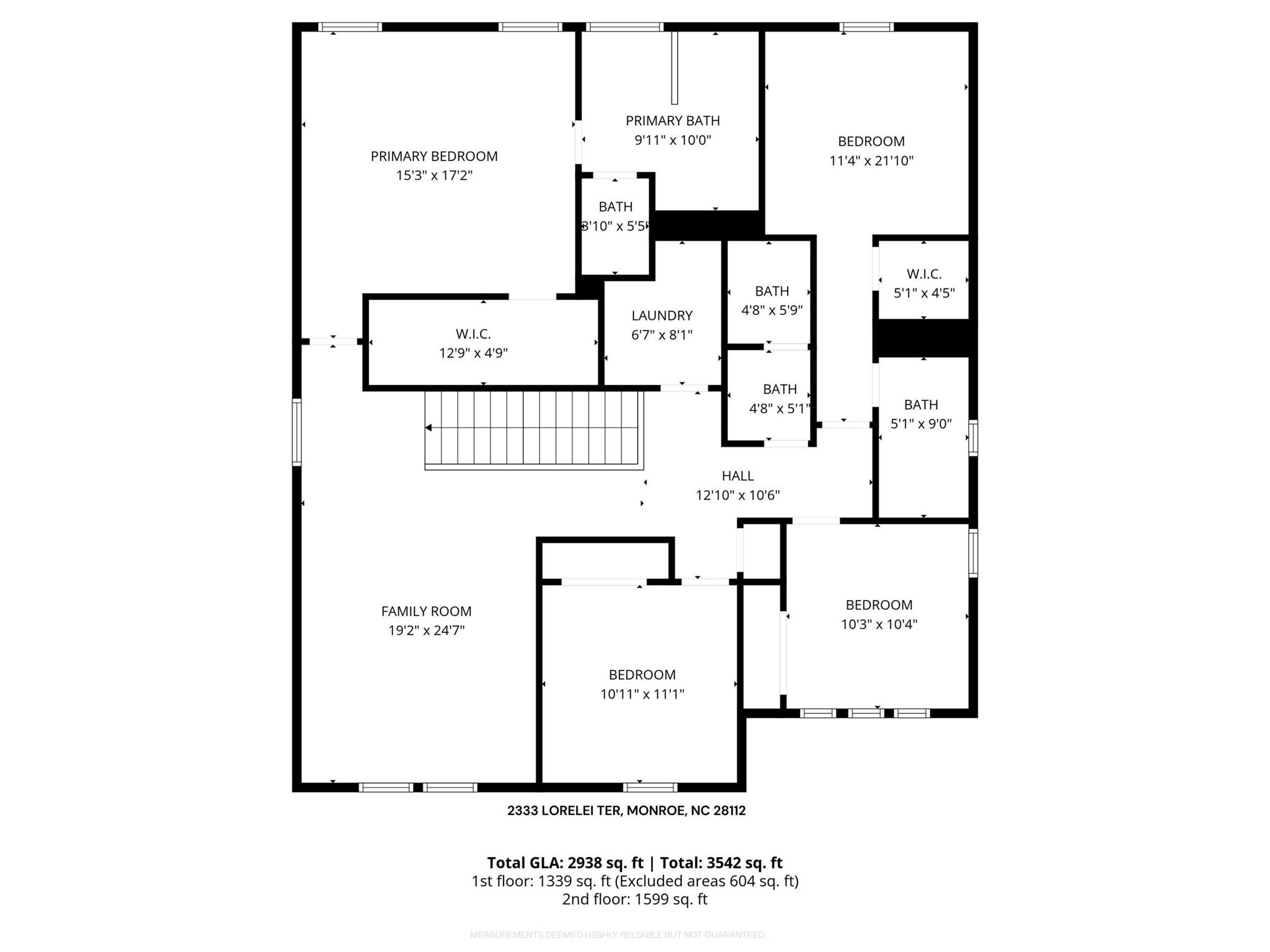 2333 Lorelei Terrace — Monroe