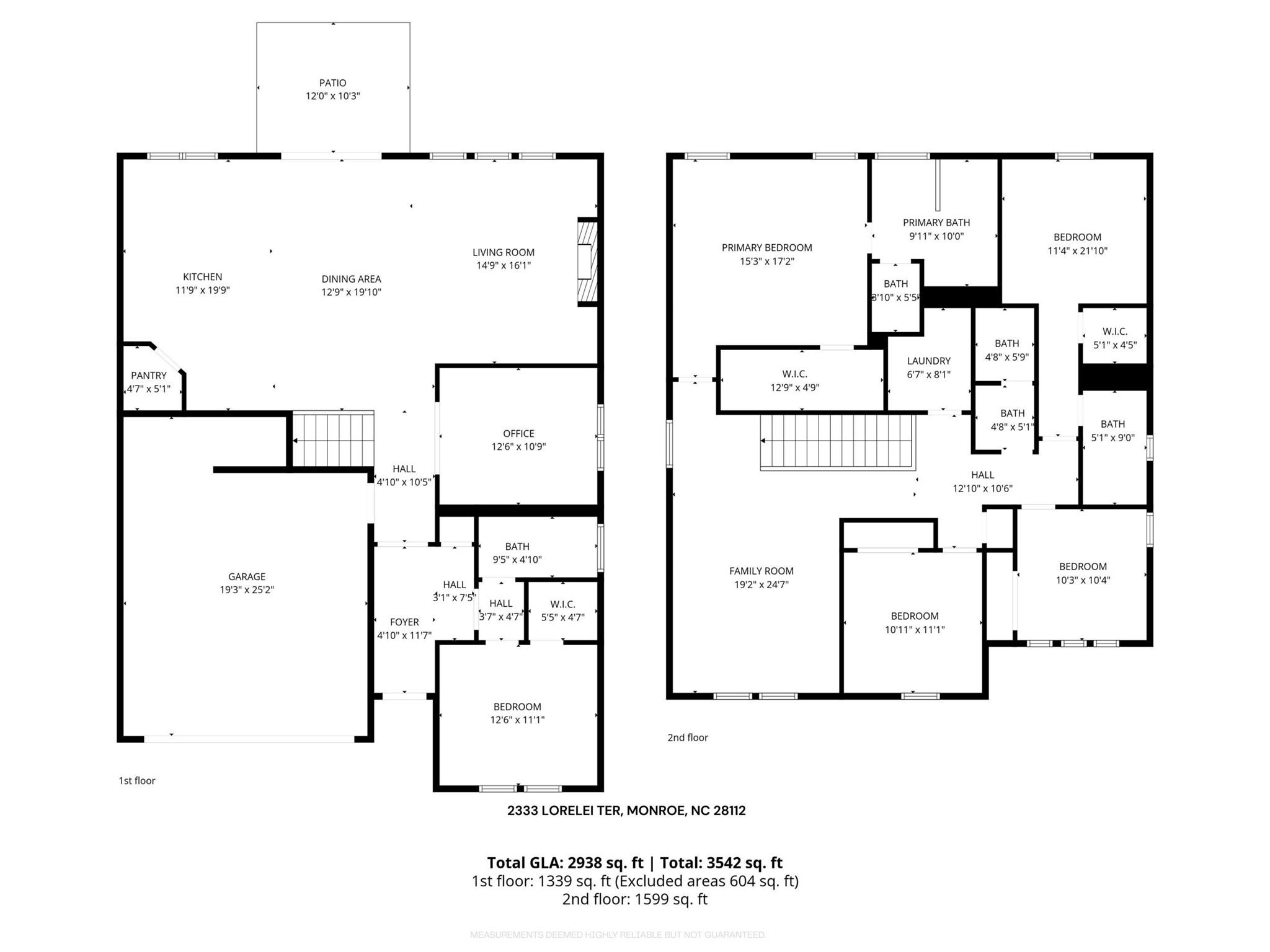 2333 Lorelei Terrace — Monroe