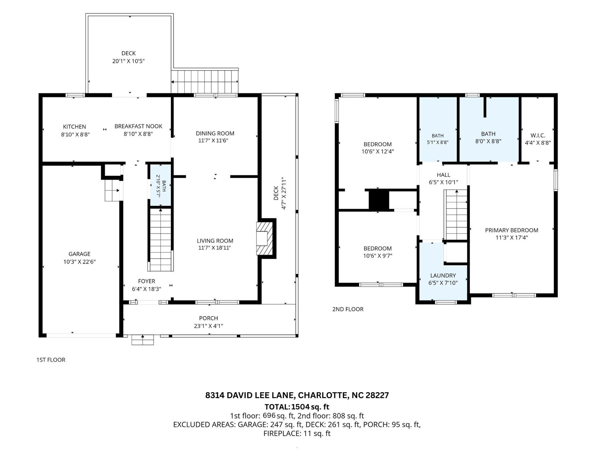 8314 David Lee Lane — Charlotte