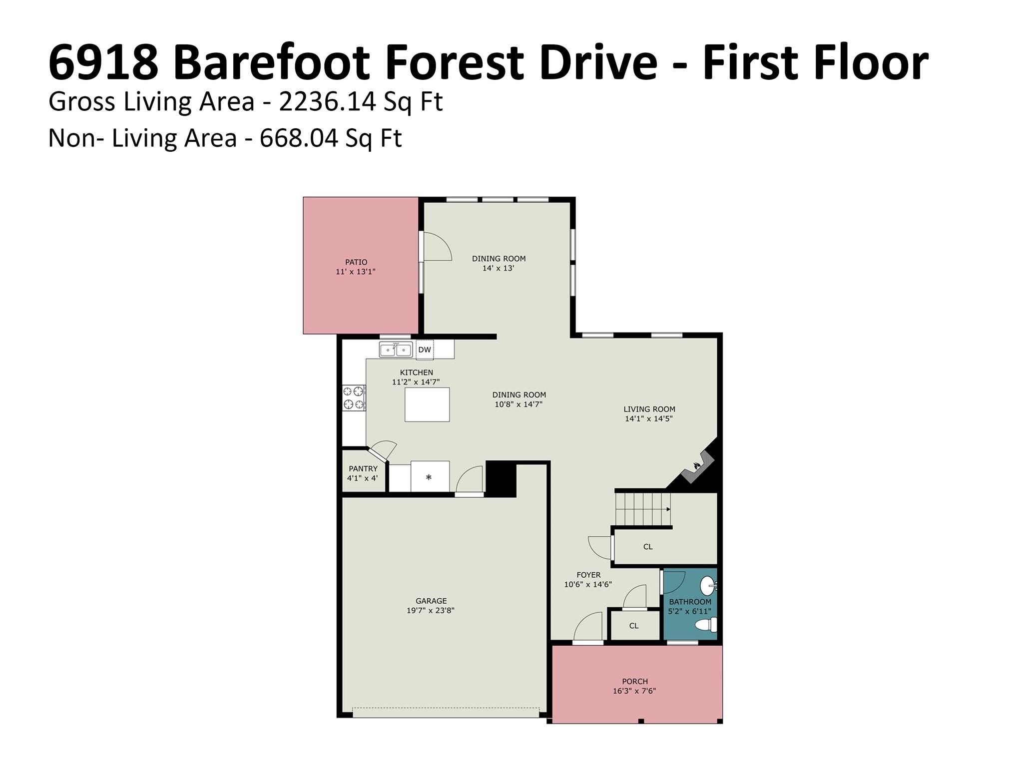 6918 Barefoot Forest Drive — Charlotte