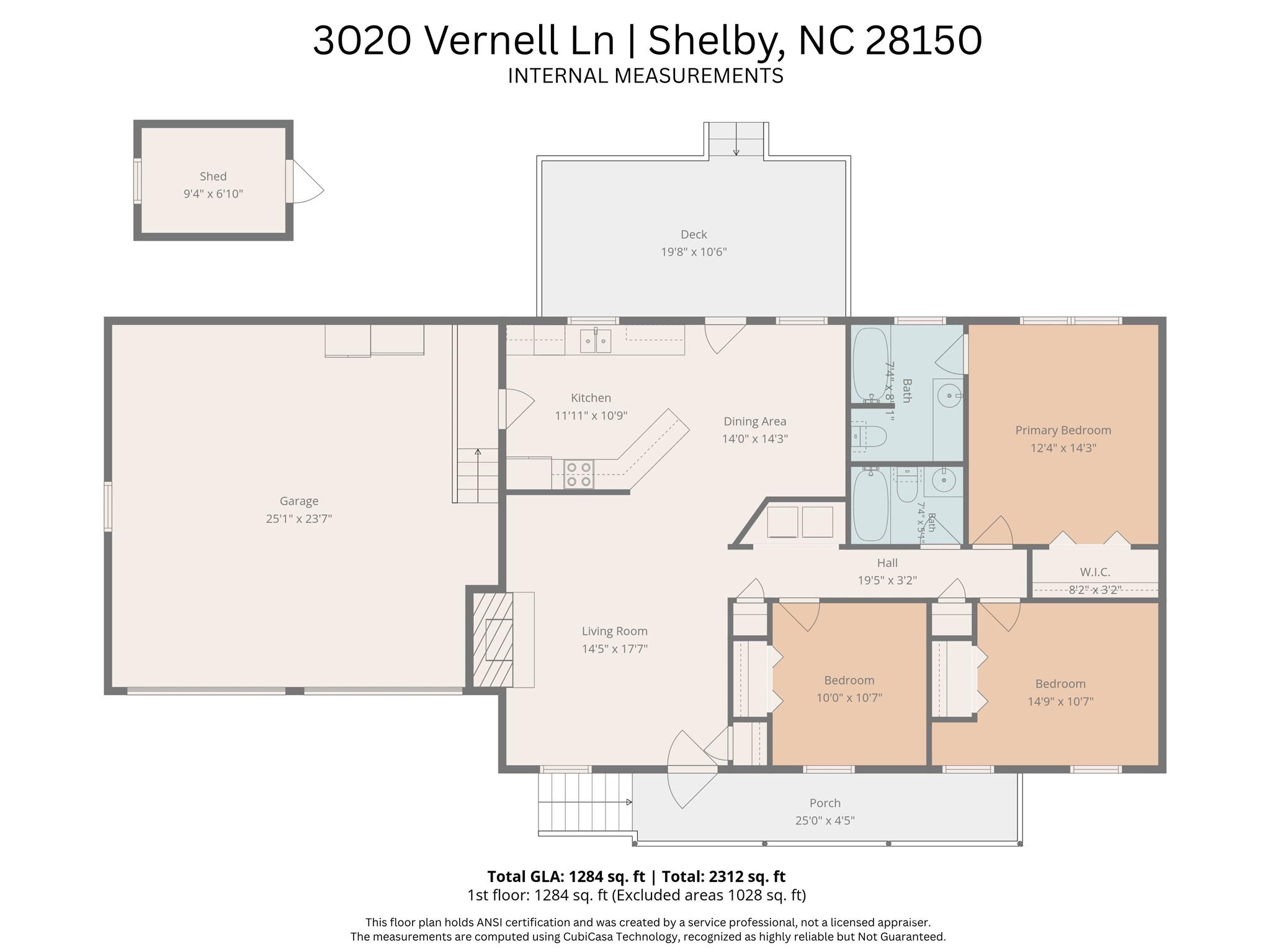 3020 Vernell Lane — Shelby