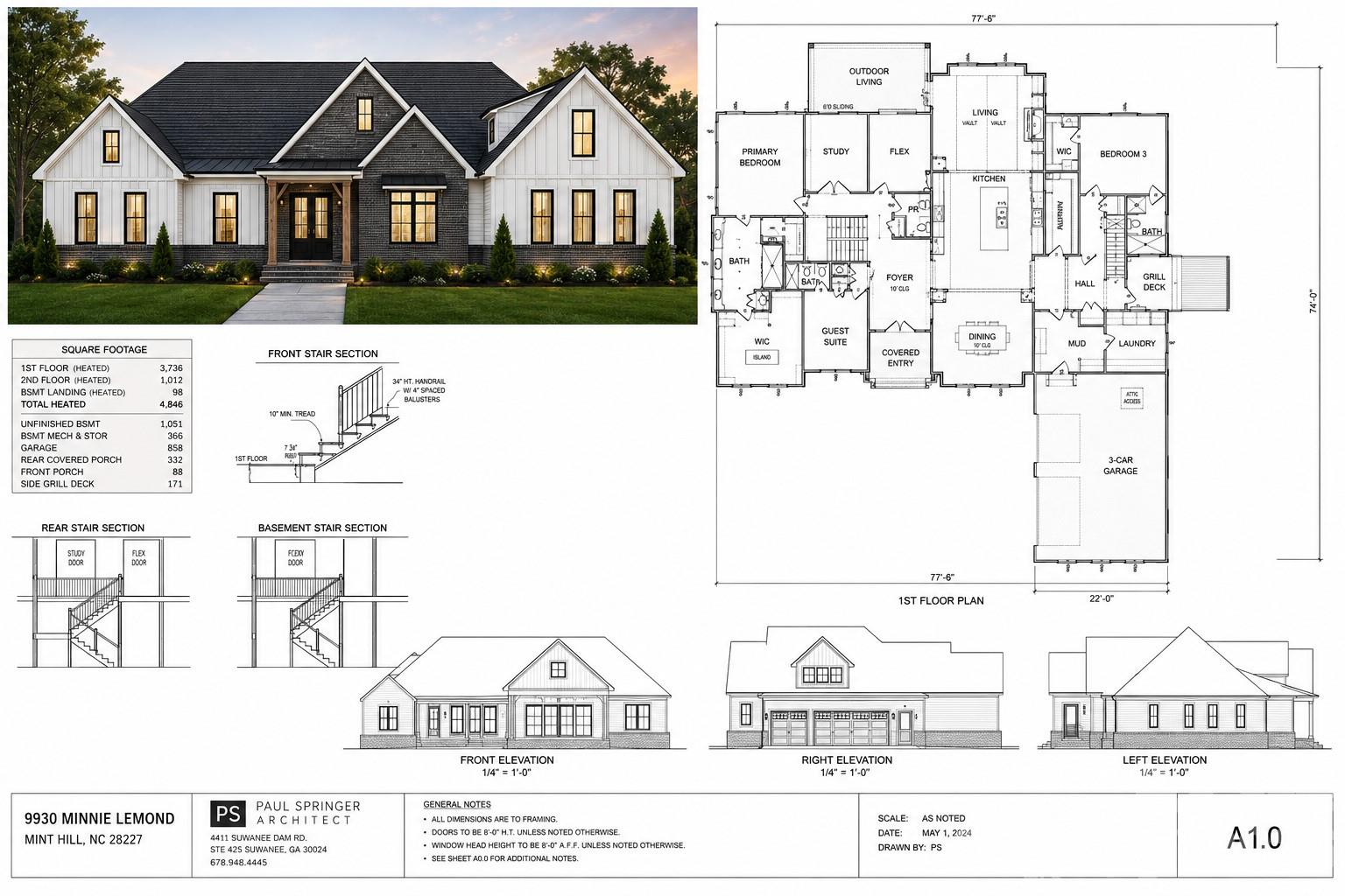9930 Minnie Lemmond Lane — Mint Hill