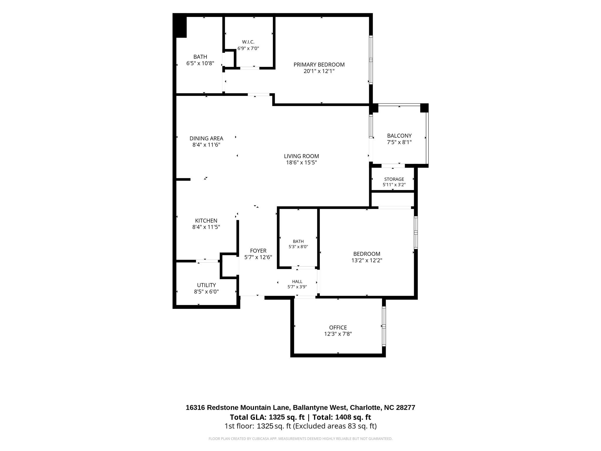 16316 Redstone Mountain Lane — Charlotte
