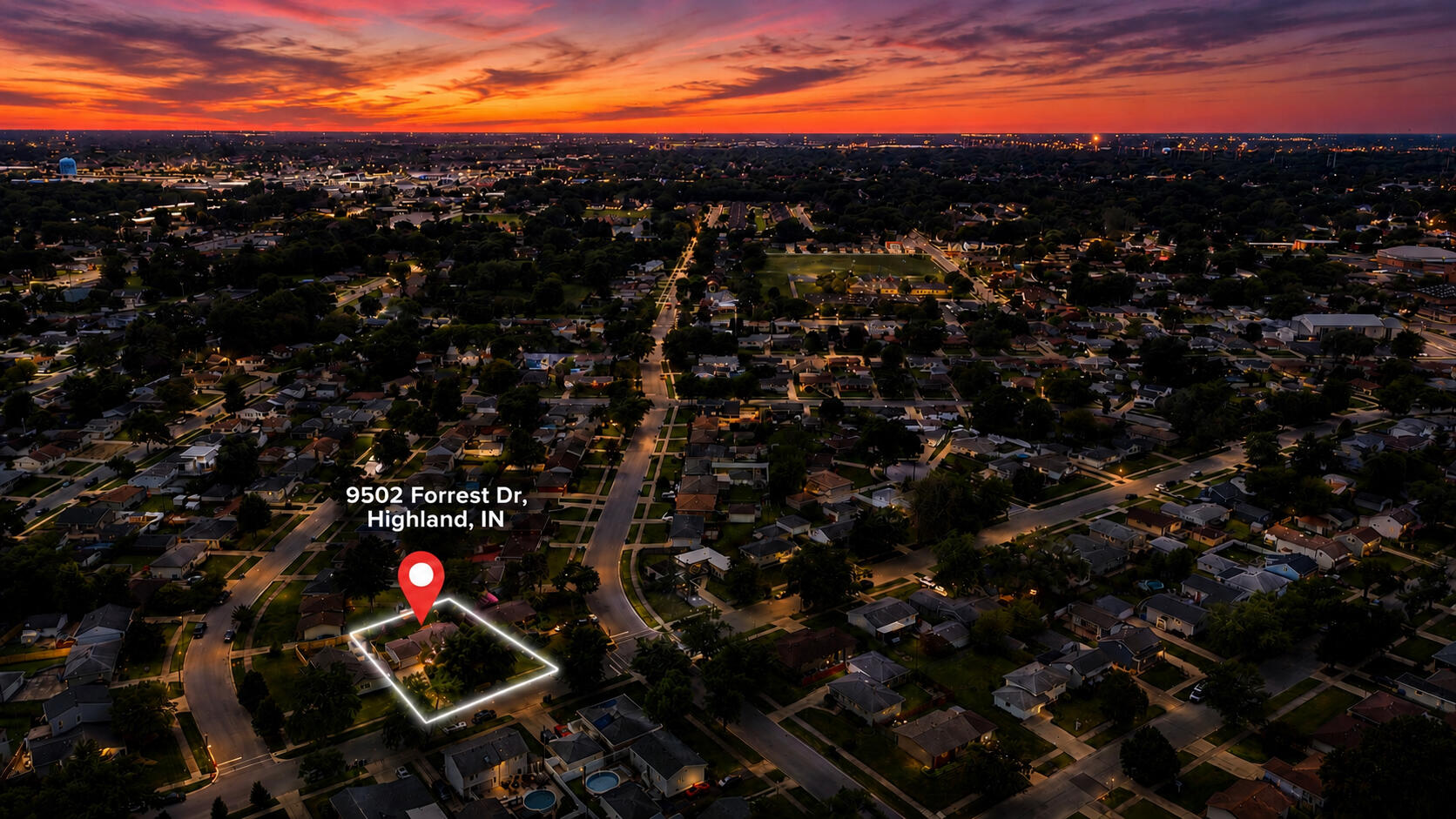 9502 Forrest Drive, Highland, IN 46322; Image #6