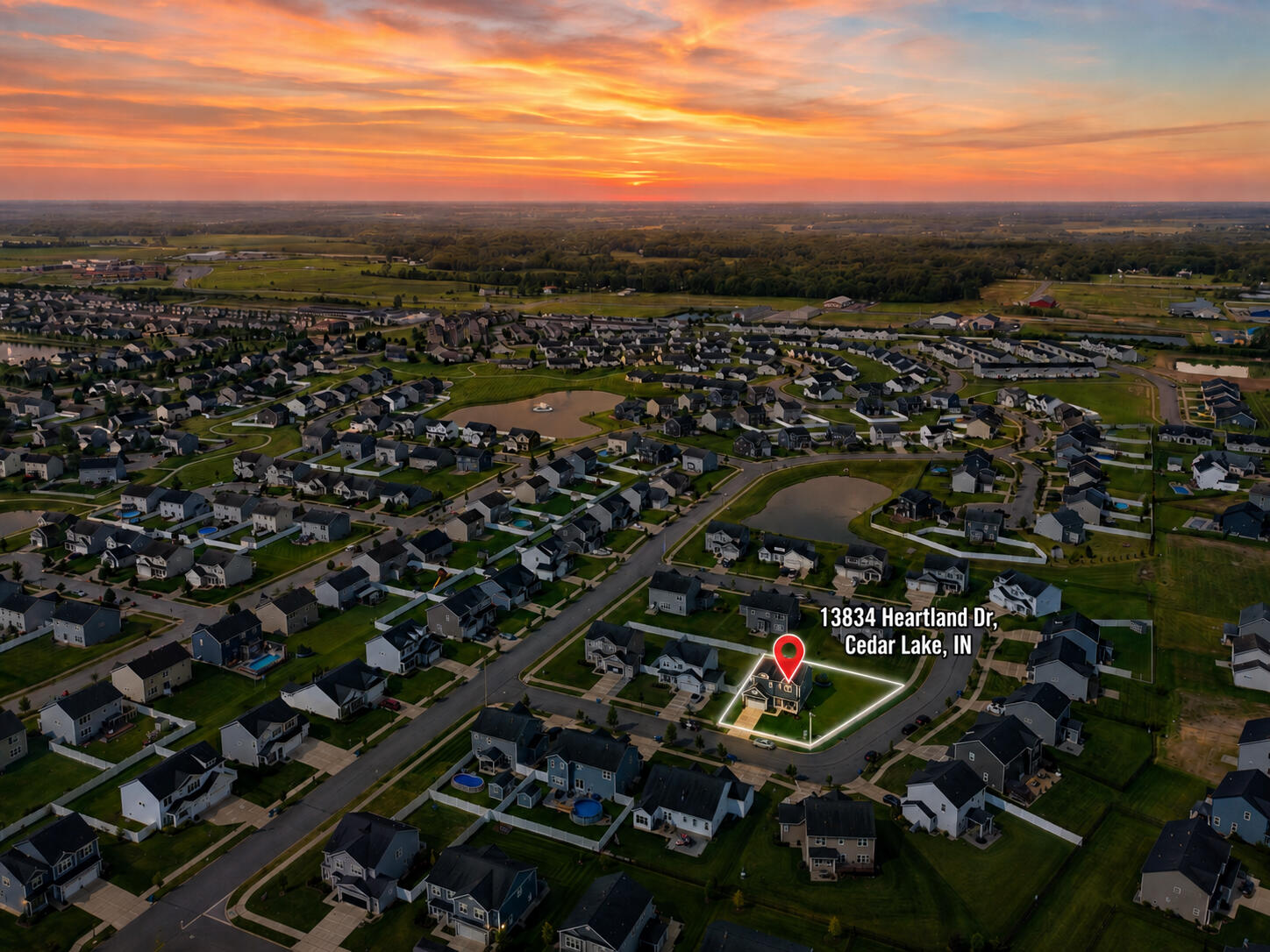 13834 Heartland Drive, Cedar Lake, IN 46303; Image #28
